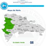 COE coloca en alerta verde cinco provincias fronterizas